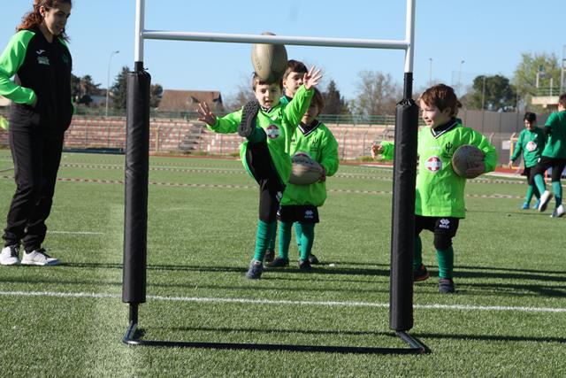 <strong><em>Nissa Rugby e Fantaboschio, la palla ovale approda nella scuola dell’infanzia</em></strong>